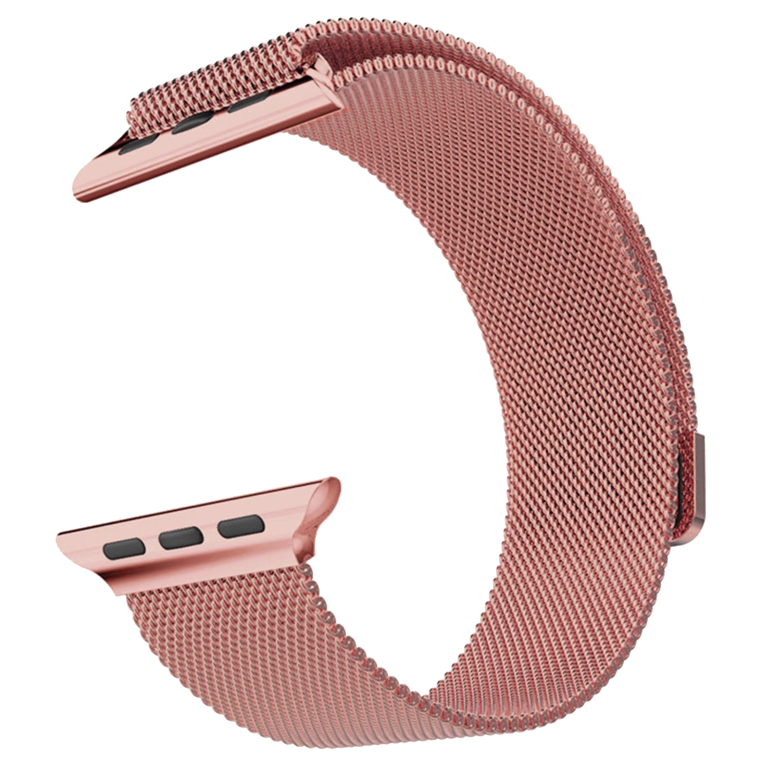 Ремешок для Apple Watch 42/44/45 мм миланский сетчатый браслет, Pink