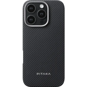 Накладка Pitaka для iPhone 16 Pro Max Ultra Slim, Black (KI1601PMA)