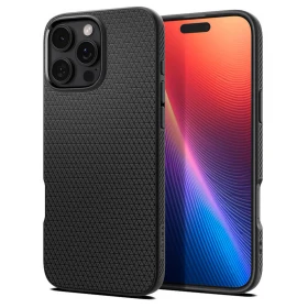 Накладка Spigen Liquid Air для iPhone 16 Pro Max, Matte Black (ACS07988)