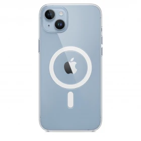 Накладка Clear Case with MagSafe для iPhone 14, Прозрачная