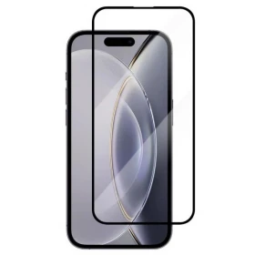 Защитное стекло для iPhone 16 Pro Max 2.5D, Чёрное