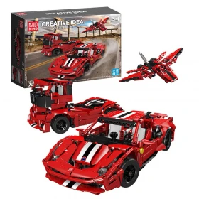 Конструктор Mould King Creative Idea 10076. Ferrari 3 в 1, 718 деталей