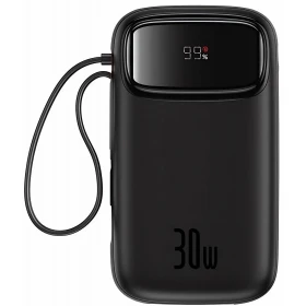Внешний аккумулятор Baseus QPow 2 30W 20000mAh, Black (P10055005112-00)