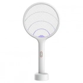 Электрическая мухобойка Qualitell Electric Mosquito Swatter E1, White