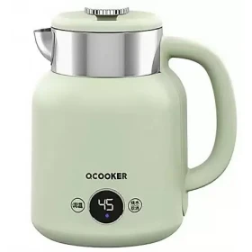 Электрический чайник с датчиком температуры Qcooker Kettle 1.5L 1500W, Зелёный (CR-SH1501)