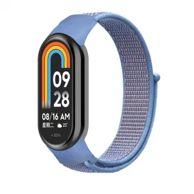 Сменный ремешок для Mi Band 8 нейлоновый, Фиолетовый
