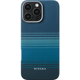 Накладка Pitaka для iPhone 16 Pro Max Ultra Tactive Woven from Aramid Fiber case, Moonrise (KI1601MOM)