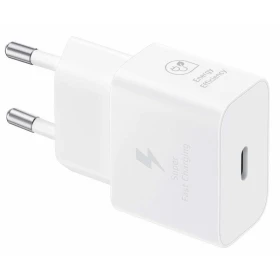 Сетевое зарядное устройство Samsung USB-C 25W, Белое (EP-T2510NWEGWW)