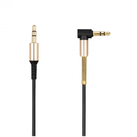 Кабель AUX Hoco Audio cable UPA02 1M, Чёрный