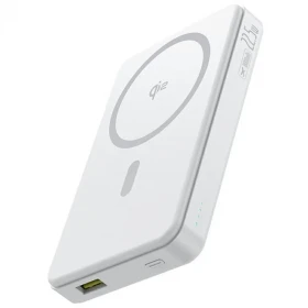 Внешний аккумулятор Baseus Airpow II Qi2 Magnetic Power Bank 10000mAh 22.5W, White (P10080000123-00)