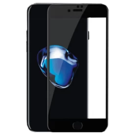 Защитное стекло для iPhone 8 Plus / iPhone 7 Plus 3D, черный