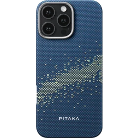 Накладка Pitaka для iPhone 16 Pro Max Tactive Woven case, Milky Way (KI1602PMY)