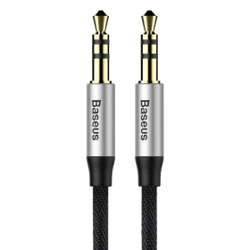 Кабель AUX Baseus Yiven Audio Cable M30 1.5м, Чёрный (CAM30-CS1)