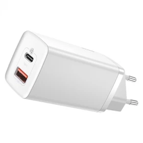 Сетевое зарядное устройство Baseus Palm Fast Charger C+U 30W, White (P1011160A213-00)
