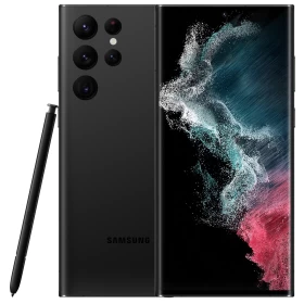 Смартфон Samsung Galaxy S22 Ultra 12/256Gb, Чёрный фантом (SM-S908)
