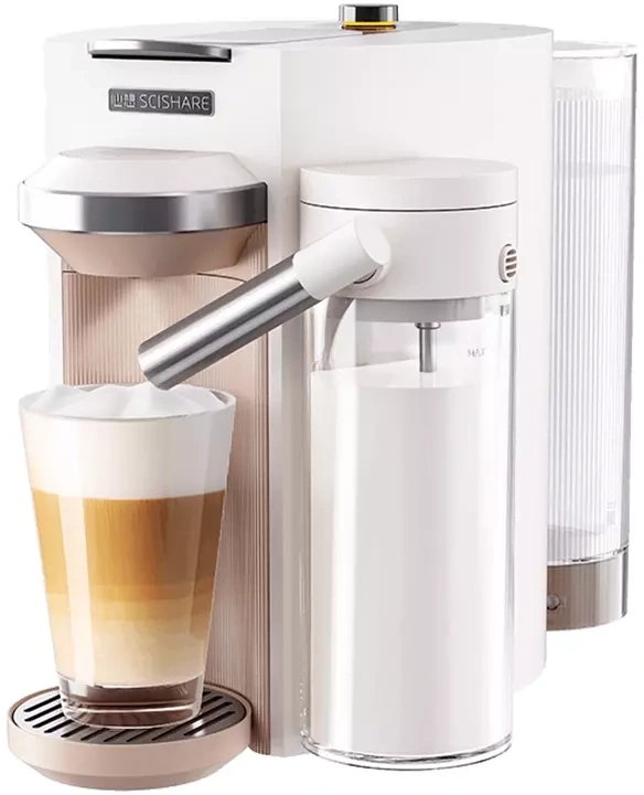 Кофемашина Scishare Capsule Coffee Machine Mini, White (Уценённый товар). Фото 1