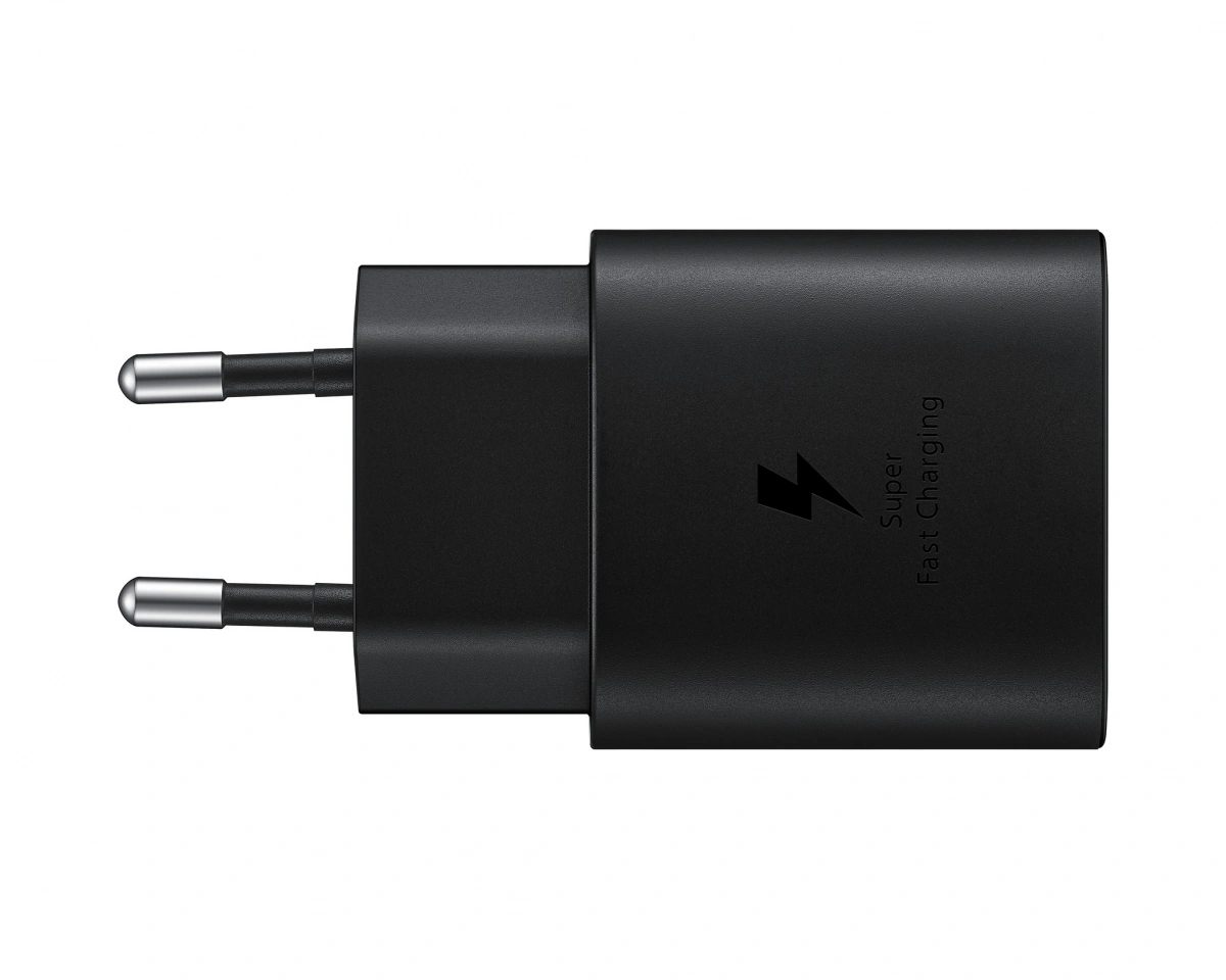 Сетевое зарядное устройство Samsung USB-C 25W, EP-TA800, Чёрное (EP-TA800NBEG). Фото 3