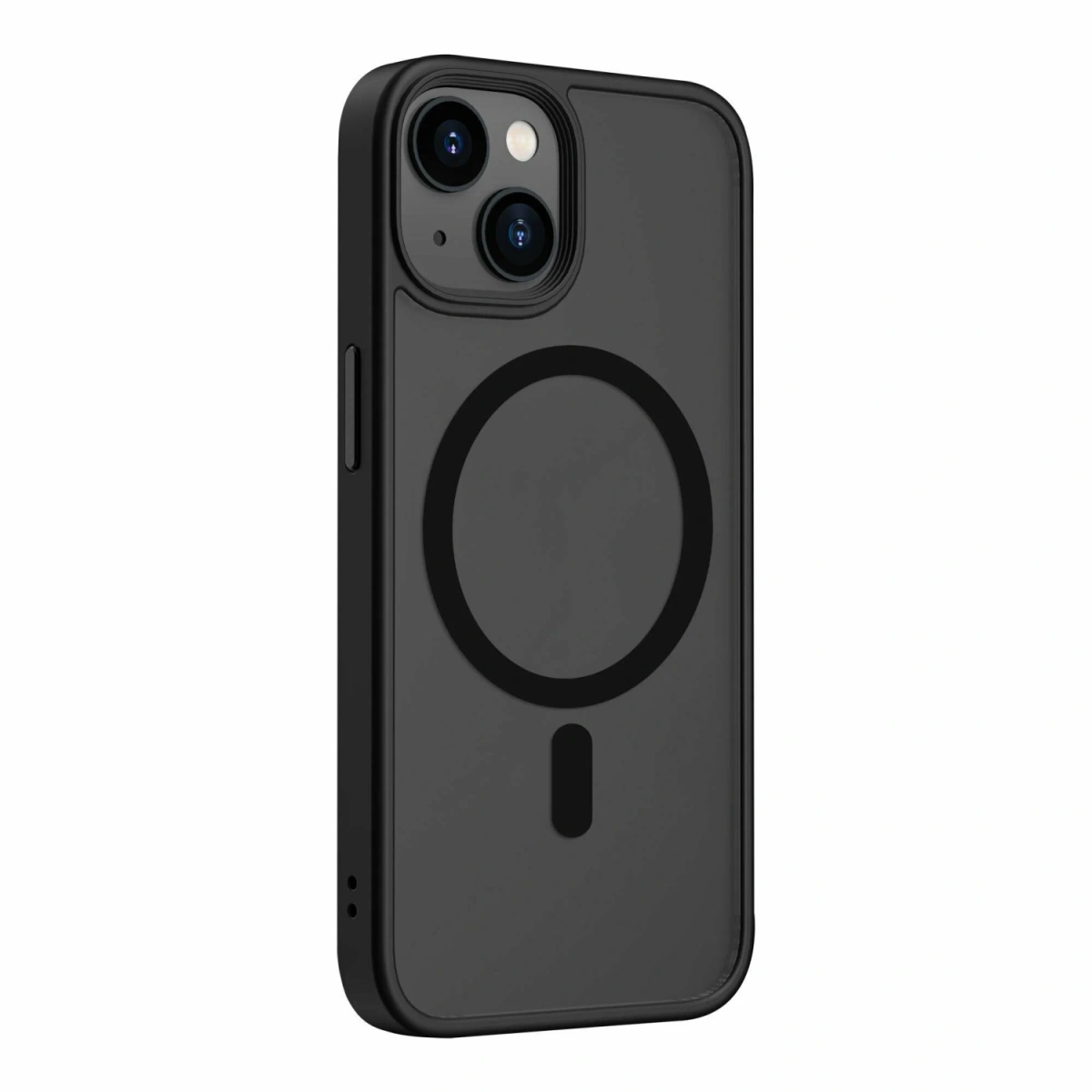 Накладка Wiwu Protective case With MagSafe для iPhone 15, Чёрная (FGG-011). Фото 1