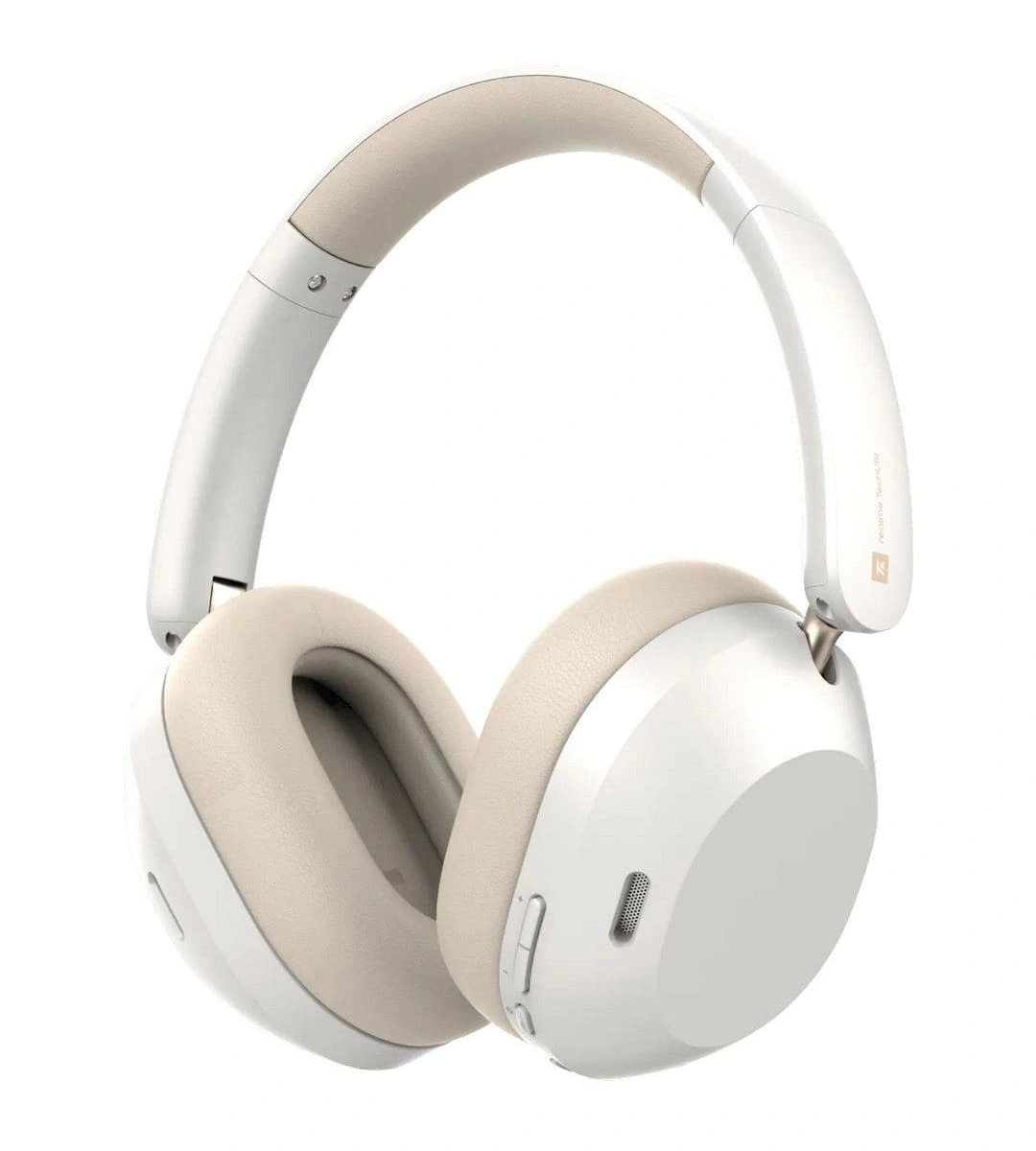 Беспроводные наушники Realme Techlife Studio H1 ANC, Белые (RMA2411). Фото 1