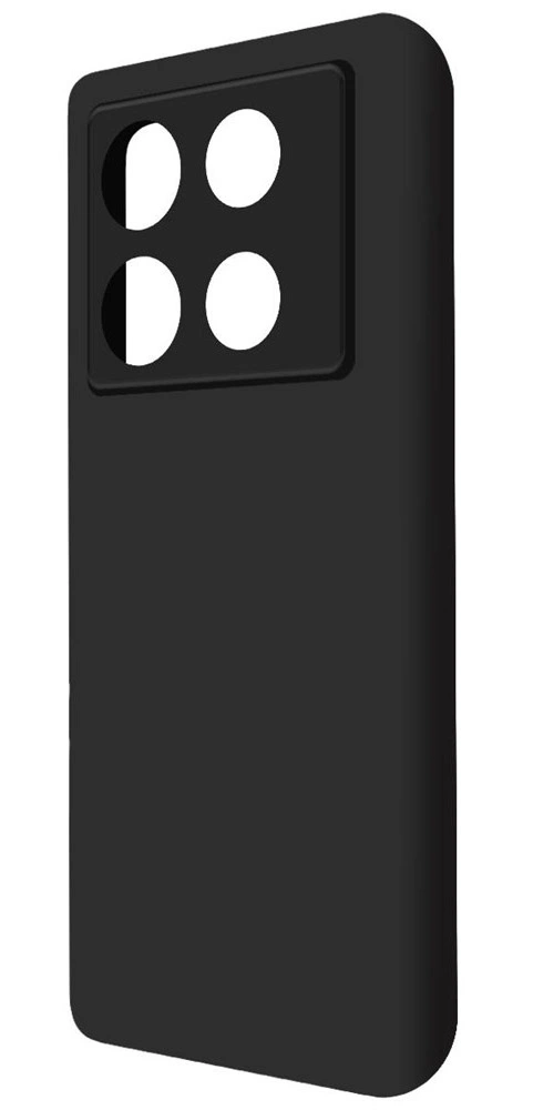 Накладка Krutoff Soft Case для Infinix Note 40 Pro, Чёрная. Фото 2