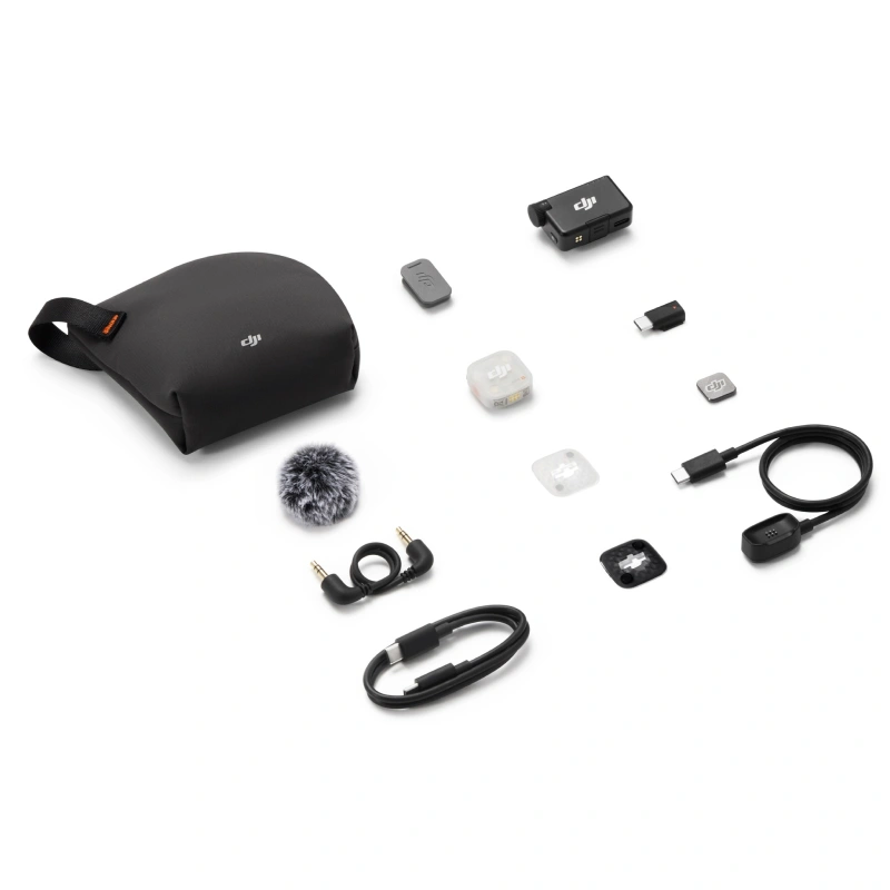 Микрофон беспроводной DJI Mic Mini 2S (1 TX + 1 RX) (DMMR03/DMMT03). Фото 1