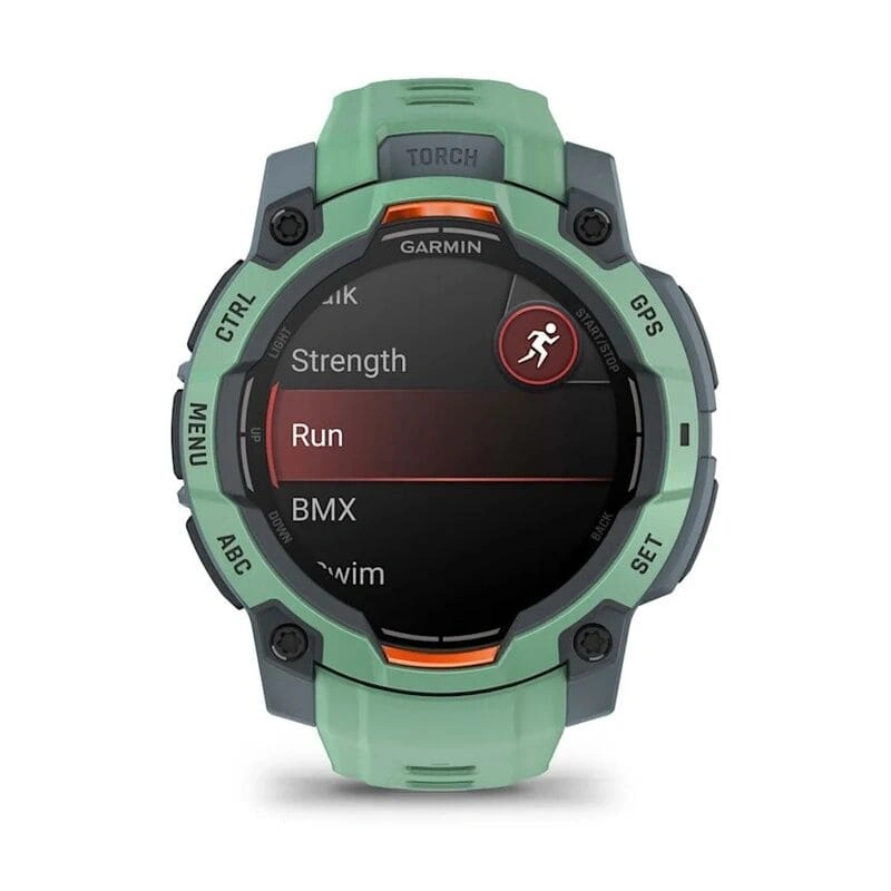 Умные часы Garmin Instinct 3 45mm, Amoled, Neo Tropic with Neo Tropic Silicone Band (010-02936-01). Фото 2