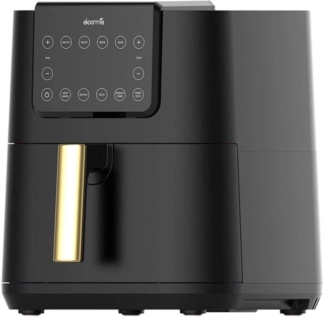 Аэрогриль-фритюрница Deerma KZ120 7.5L, Black (DEM-KZ120W). Фото 2
