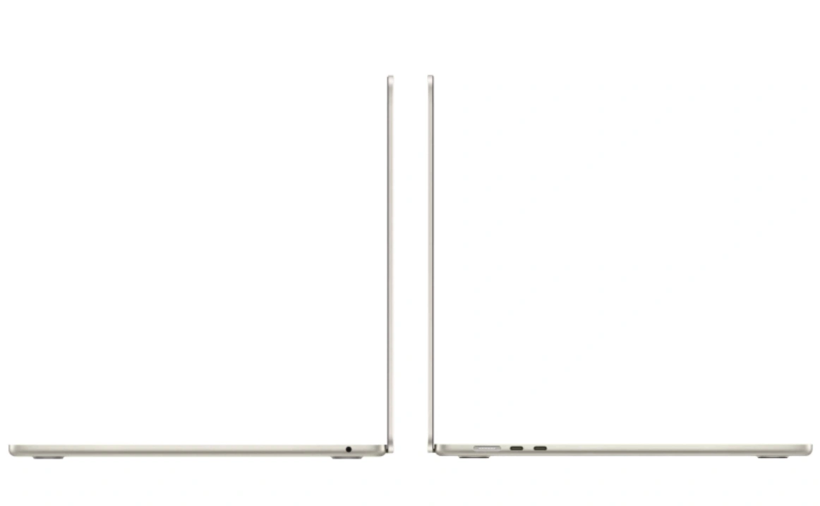 Apple MacBook Air 15" 2026 1Тб Сияющая звезда (MDVE4) (M5, 10C CPU/10C GPU, 16Гб, 1Тб SSD). Фото 6