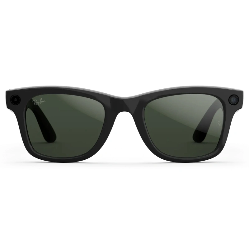 Умные очки Ray Ban Wayfarer (Gen 2) RW4012 Shiny Black/Transition Graphite Green M 150-50mm (601/1M50). Фото 2