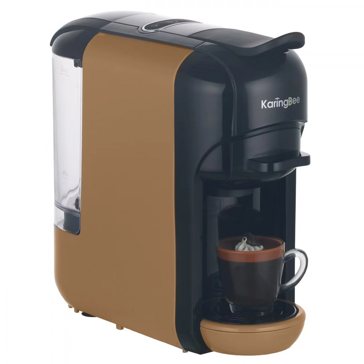 Капсульная кофемашина KaringBee AC-516K, Слоновая кость. Фото 2