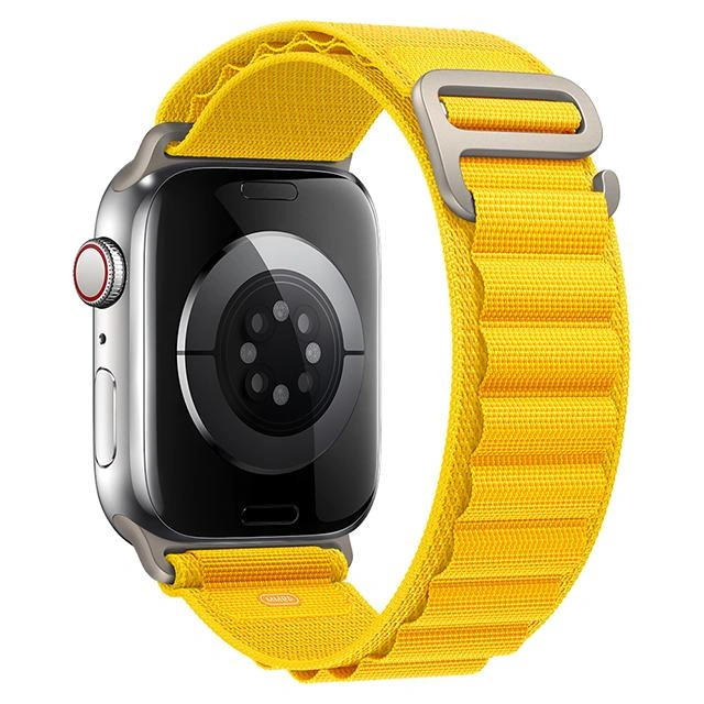 Ремешок Alpine Loop для Apple Watch 44/45/46/49мм, Yellow. Фото 1