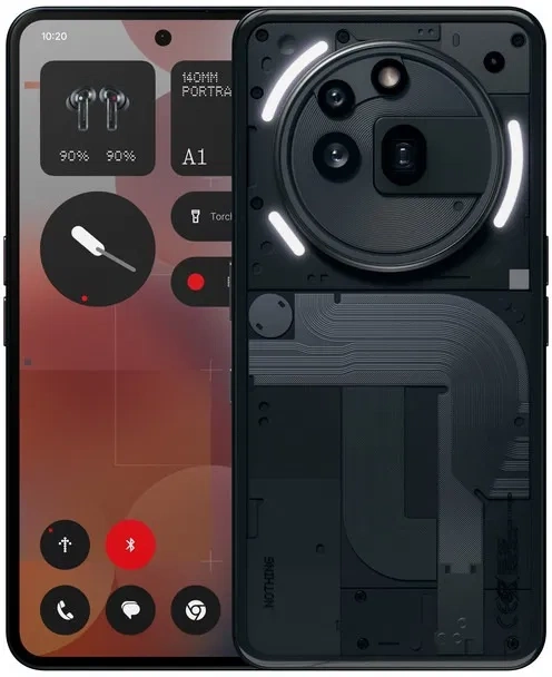 Смартфон Nothing Phone (3A) Pro 12/256Гб, Чёрный. Фото 1