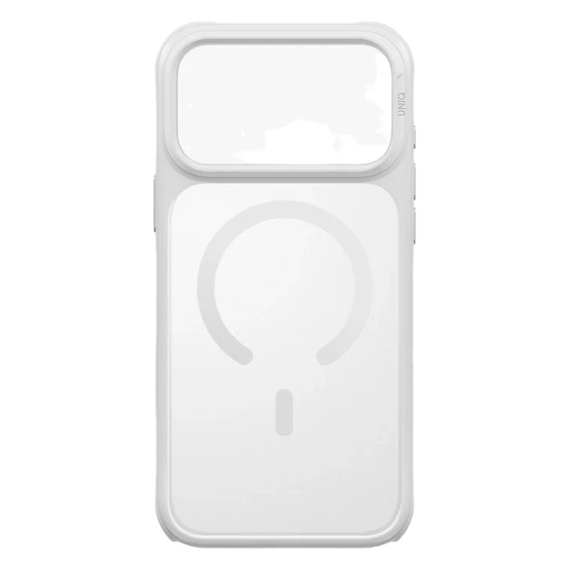 Накладка Uniq для iPhone 18 Pro Max / iPhone 17 Pro Max Veren Frosted Shield Case (MagSafe), Chalk Frost (IP6.3P(2026)-VERNAFMCFST). Фото 4