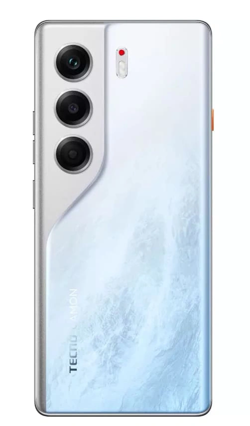 Смартфон TECNO CAMON 40 Pro 5G 8/256Гб Ледяной белый (CM7). Фото 2