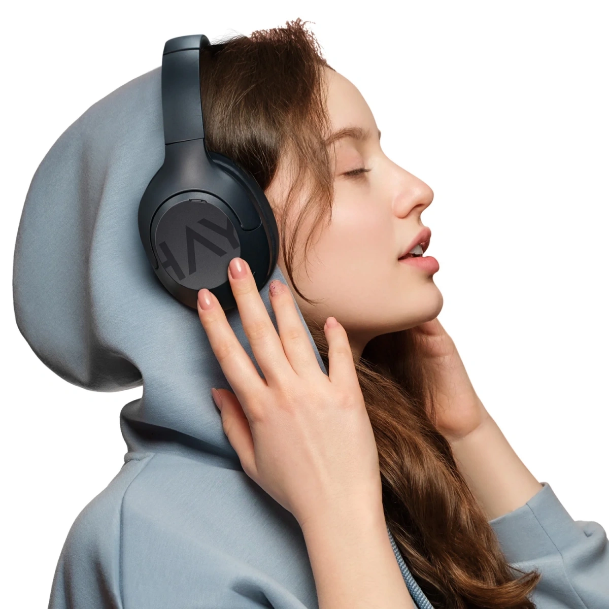 Беспроводные наушники Haylou S30 ANC, Blue. Фото 4