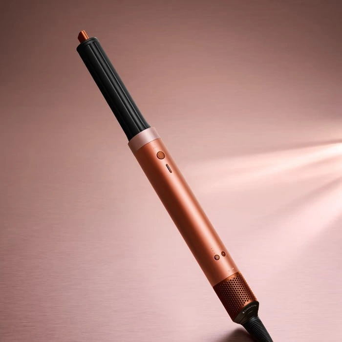 Стайлер для волос Dyson AirWrap HS09 Co-anda 2x (Curly+Coily), Янтарный шелк (Подарочный кейс для хранения). Фото 4