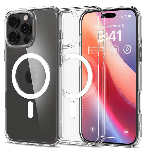 Накладка Spigen Ultra Hybrid MagSafe для iPhone 16 Pro Max, White (ACS07998). Фото 1