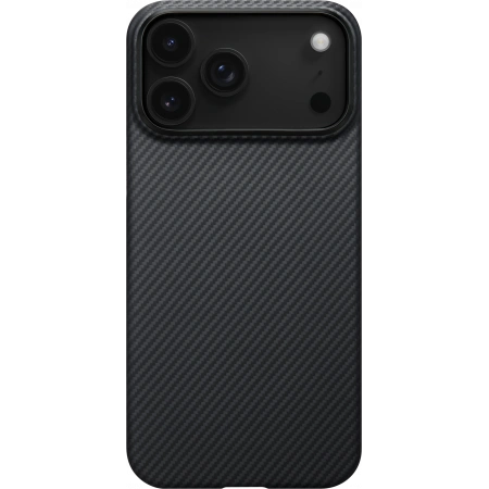 Накладка Pitaka Ultra-Slim Case для iPhone 17 Pro Max, Чёрная (KI1701BPM). Фото 2