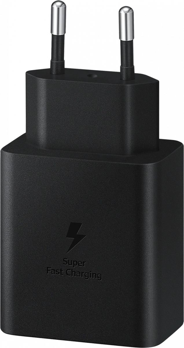 Сетевое зарядное устройство Samsung USB-C 45W + Cable Type-C to Type-C, Чёрное (EP-T4510). Фото 2