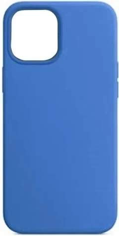 Накладка Silicone Case для iPhone 15 Pro, Васильковая. Фото 1