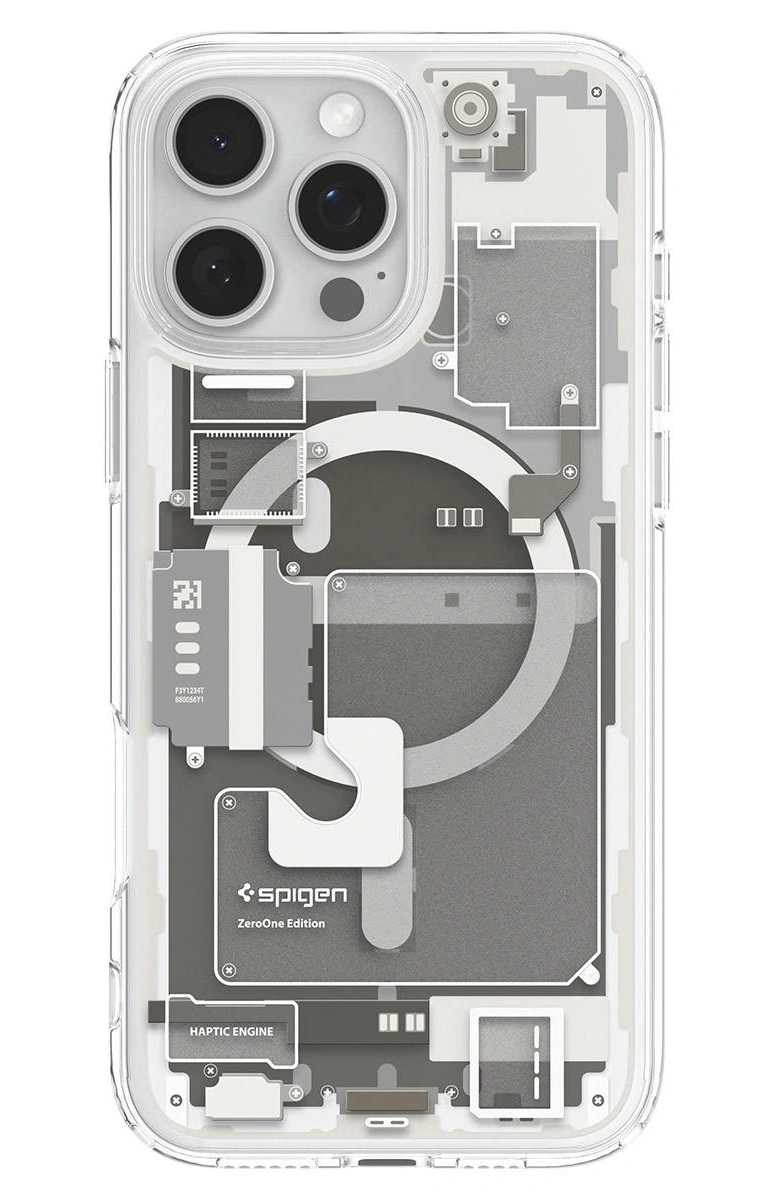 Накладка Spigen Ultra Hybrid MagSafe для iPhone 16 Pro Max, Zero One Natural Titanium (ACS08381). Фото 2