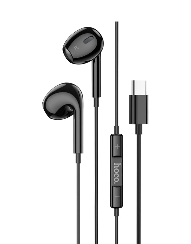Наушники Hoco M101 Max Type-C, Чёрные. Фото 1