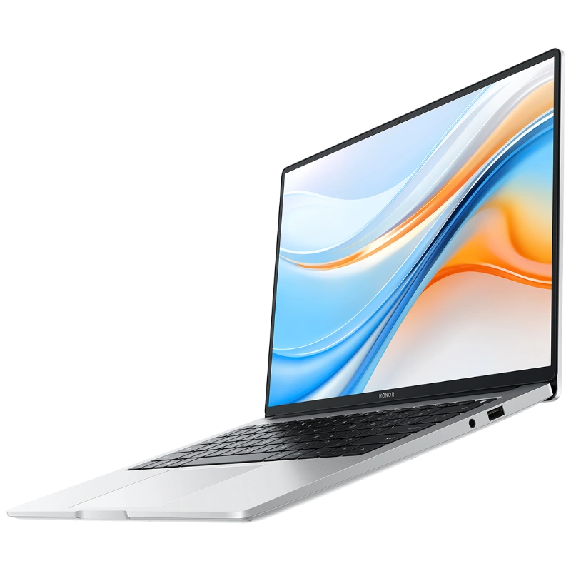 Honor MagicBook X14 Plus Серебристый (FMI-76) (5301AJMC) (14", Ryzen 7 8845HS, 16ГБ, 512ГБ SSD, AMD Radeon 780M, Windows 11). Фото 6