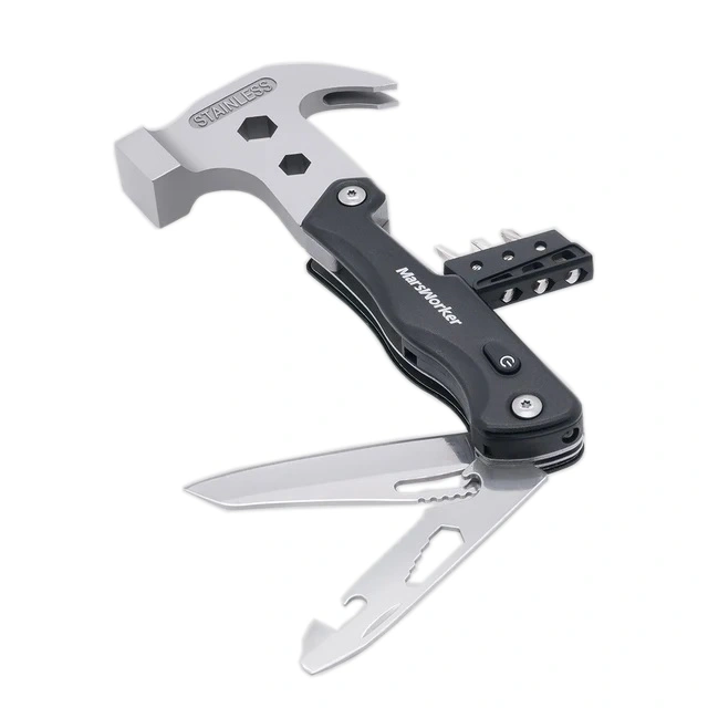Мультитул MarsWorker Multifunction Hummer, Чёрный (MSHH001). Фото 1