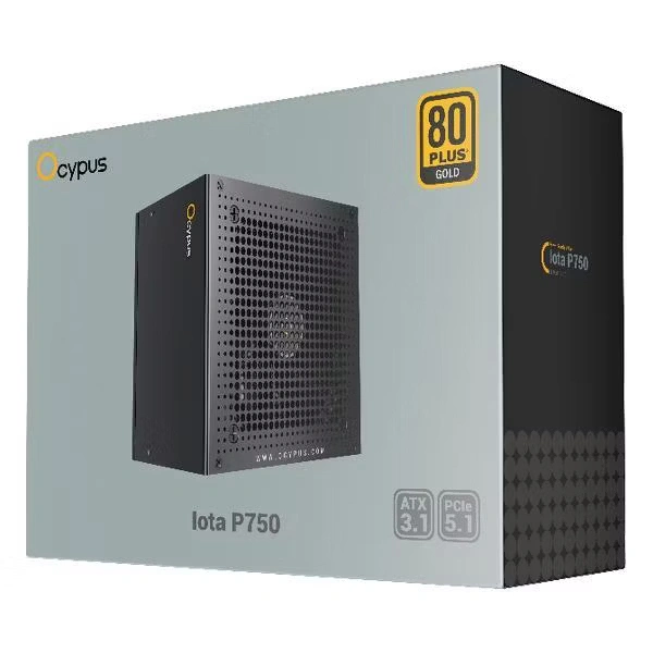 Блок питания Ocypus Iota P750 [Iota-P750-G1FFBK024X-EU] Чёрный. Фото 7