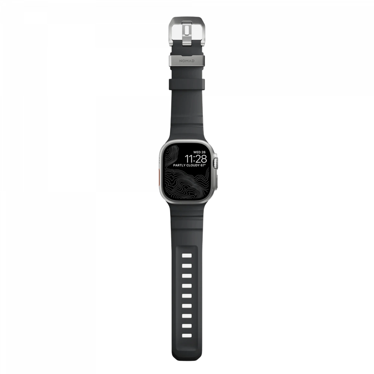 Ремешок Nomad Rocky Point Band для Apple Watch 42/44/45/49мм, Natural/Storm (NM013596858). Фото 5