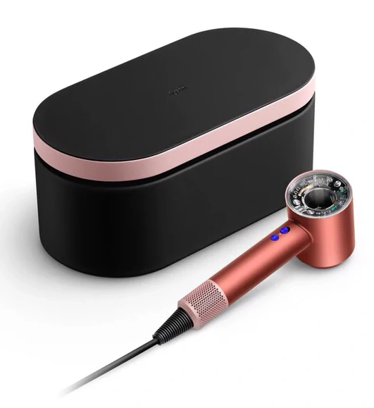Фен Dyson Supersonic Nural HD16, Strawberry bronze/Blush pink (Подарочный кейс для хранения). Фото 3