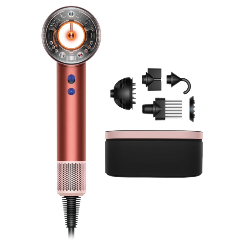 Фен Dyson Supersonic Nural HD16, Strawberry bronze/Blush pink (Подарочный кейс для хранения). Фото 1