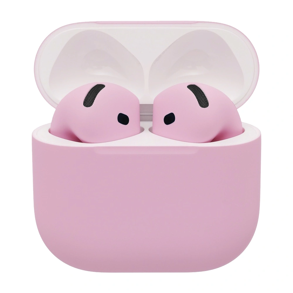 Беспроводные наушники Apple AirPods 4 ANC Color с шумоподавлением (Розовый матовый). Фото 1