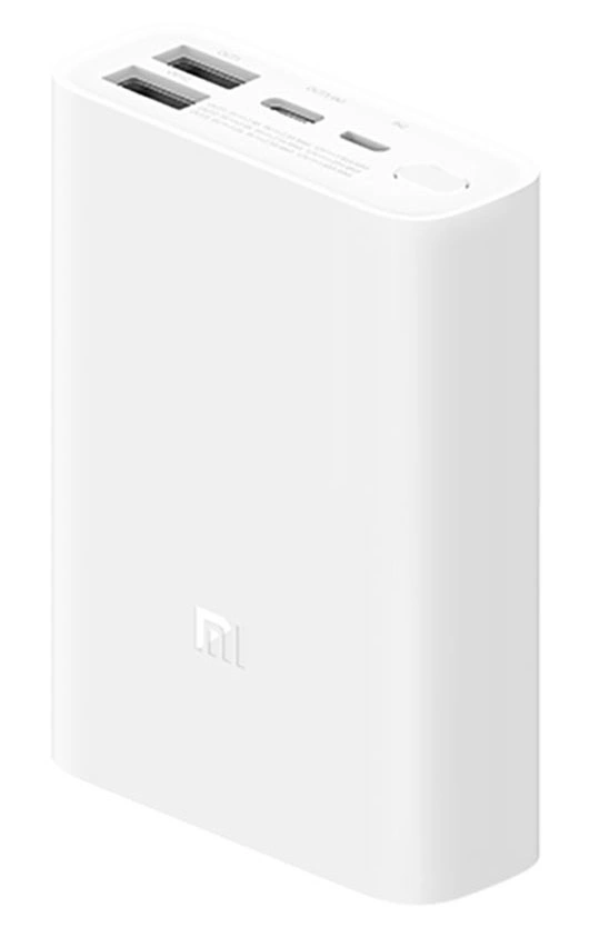 Внешний аккумулятор XiaoMi Power Bank 3 10000mAh Pocket Version, Белый (PB1022ZM). Фото 2